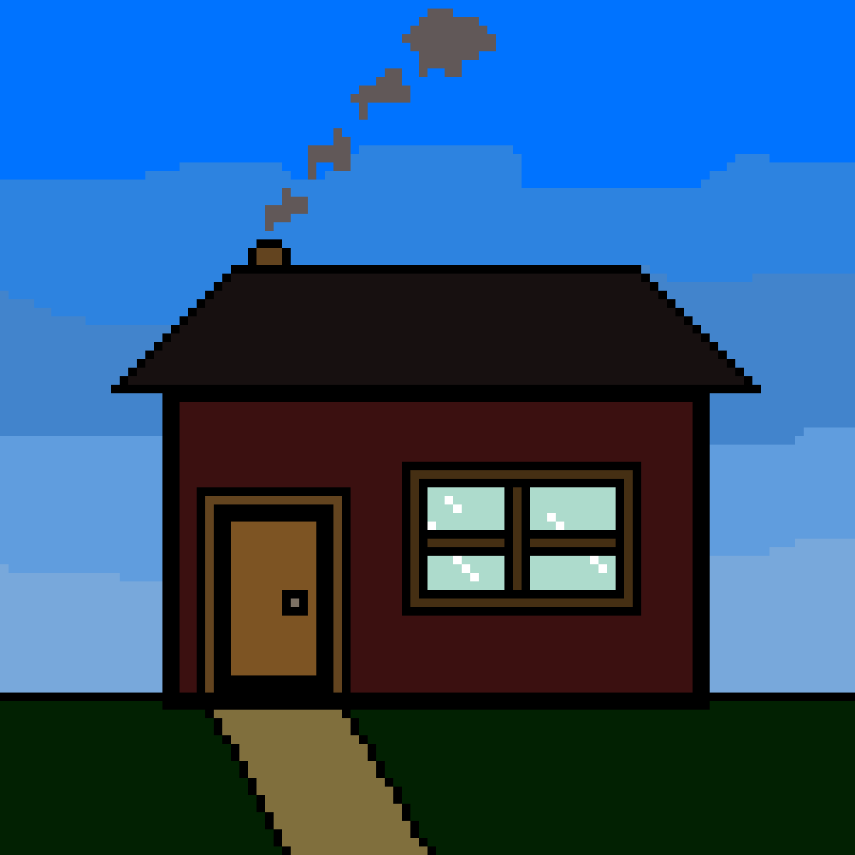 Pixilart - Random House Practice by Kalkaedys-Kid