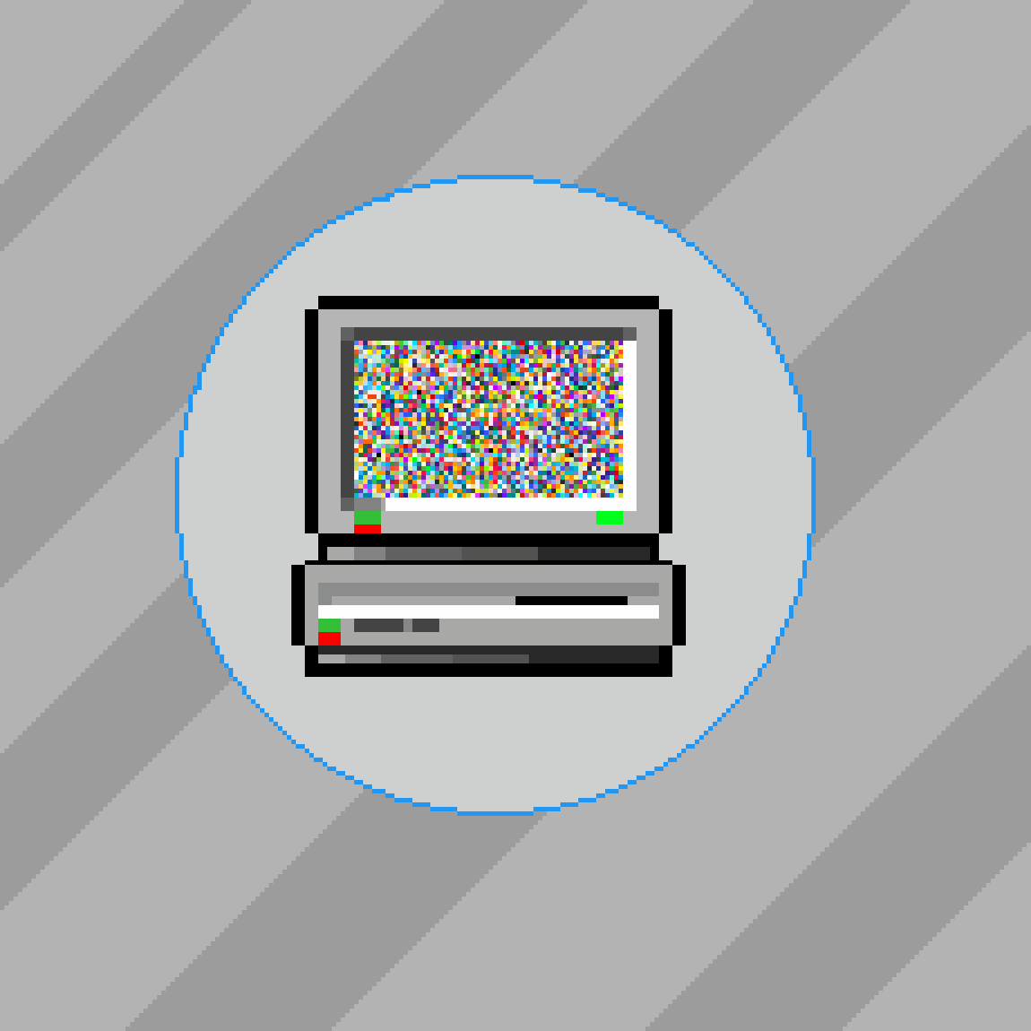 Pixilart Glitchy Computer by ArtArmour