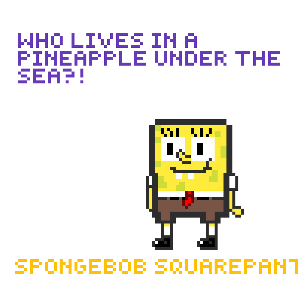 Pixilart - Spongebob by RealMagicgamer