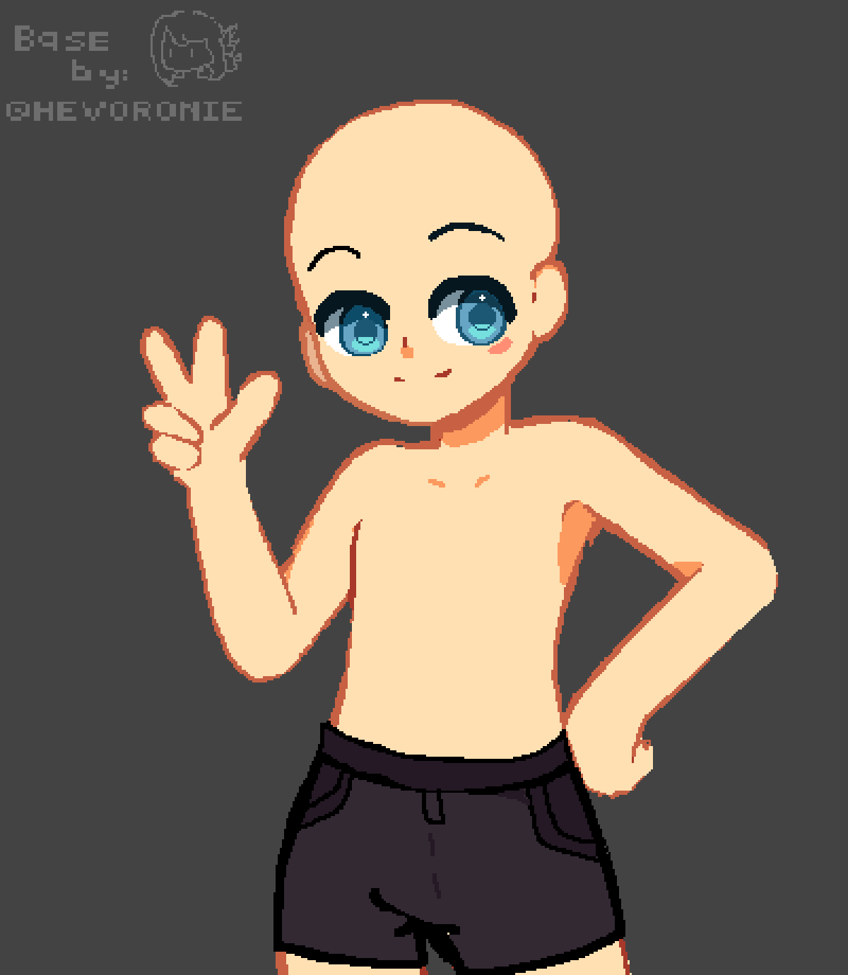 Pixilart Base Copy By Hevoronie