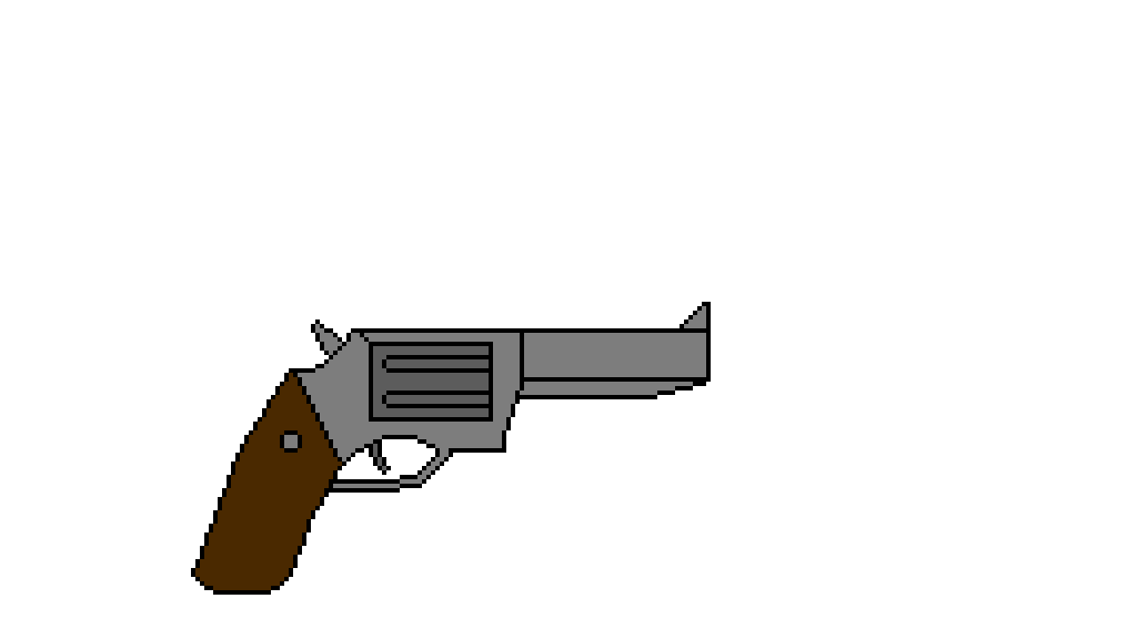 Pixilart - revolver by Damian-Makowski