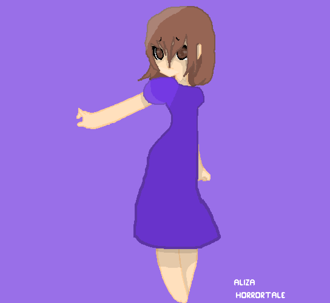 Pixilart - Horrortale Aliza by Knife-Bean