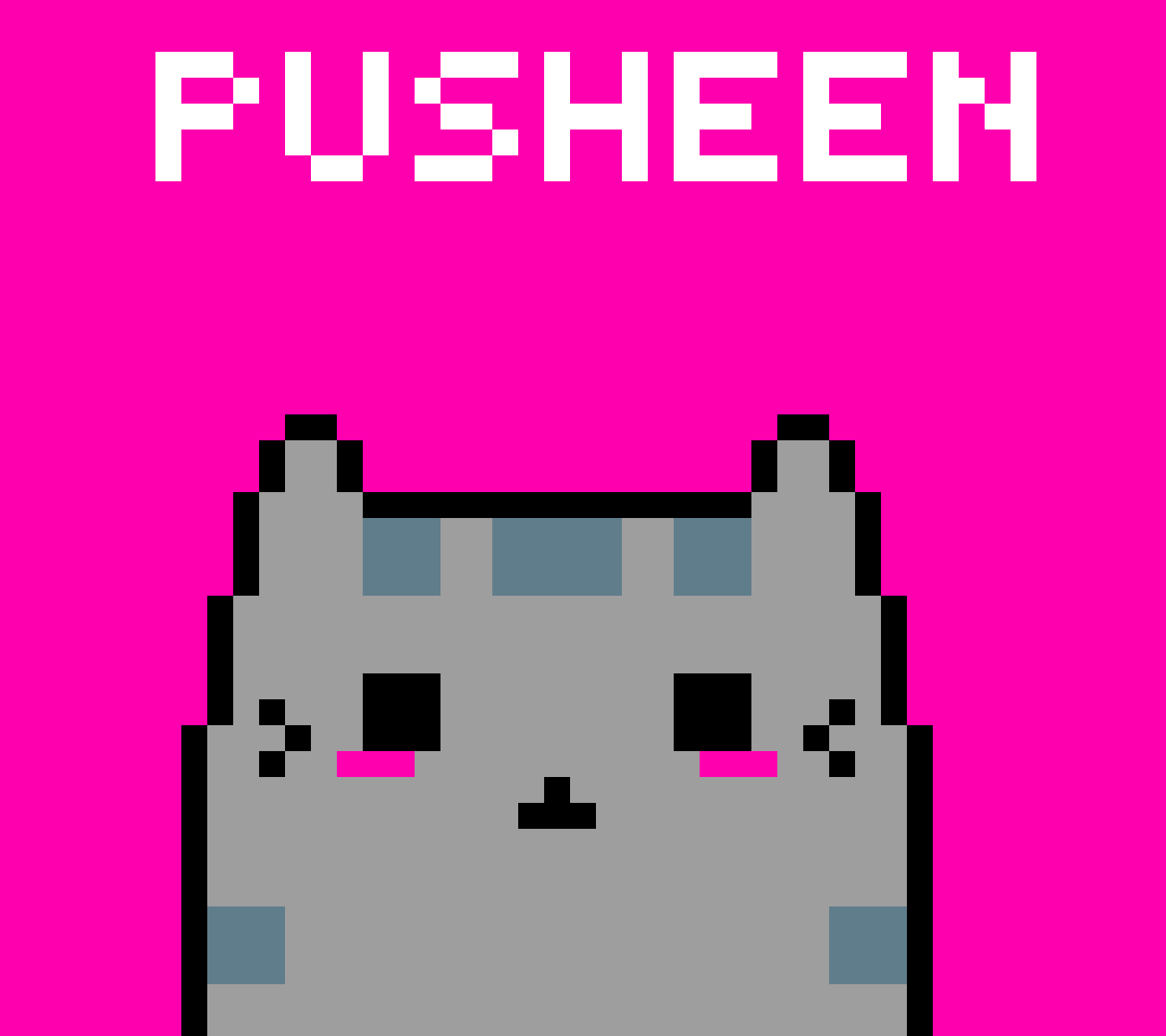 Pixilart - Pusheen by Horselover111