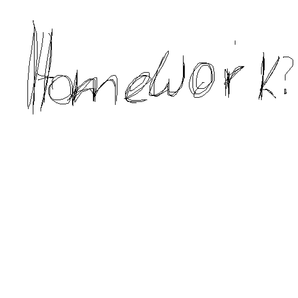 Pixilart I Have Homework n By Organiccghost pixilart-i-have-homework-n-by-organiccghost