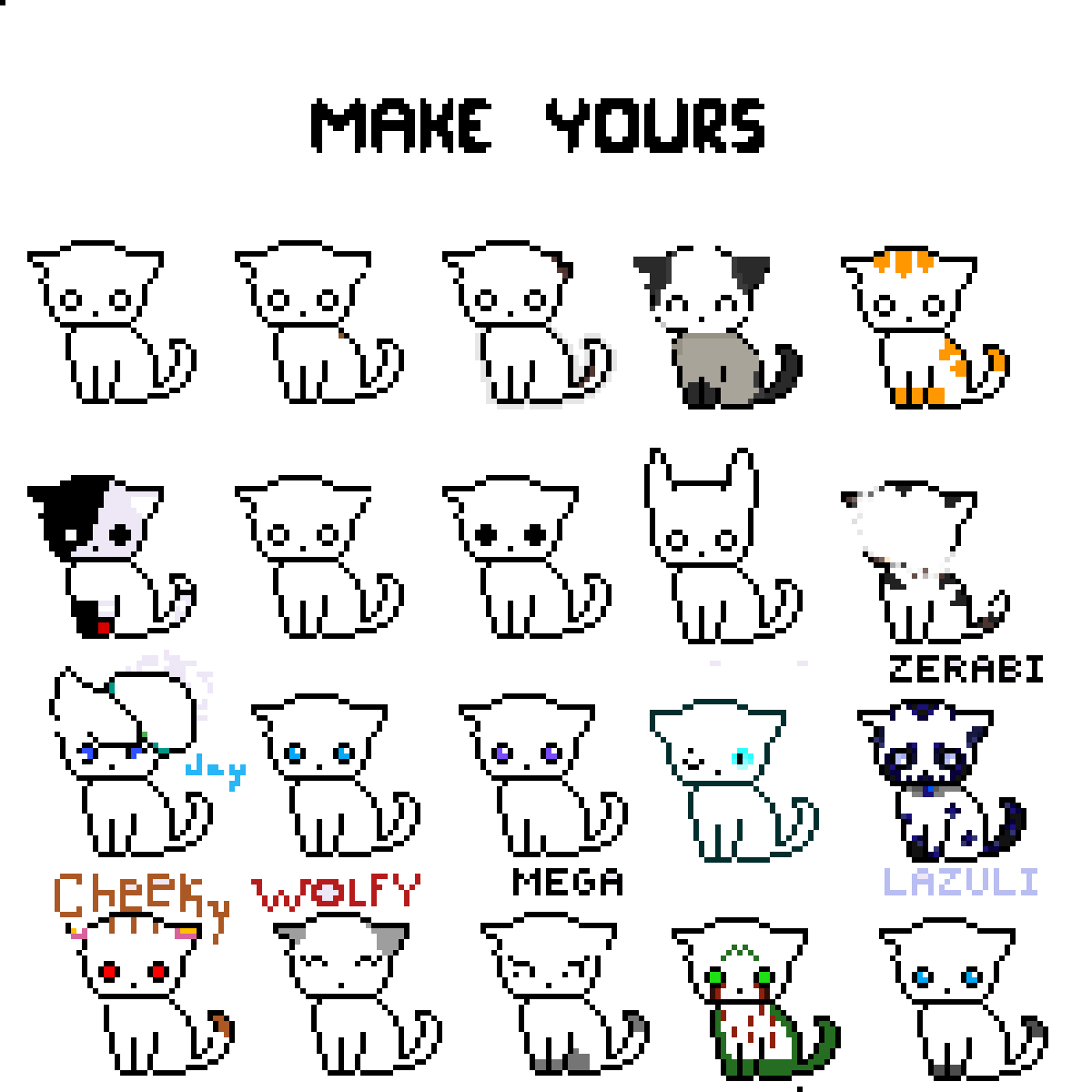 Editing base - Free online pixel art drawing tool - Pixilart