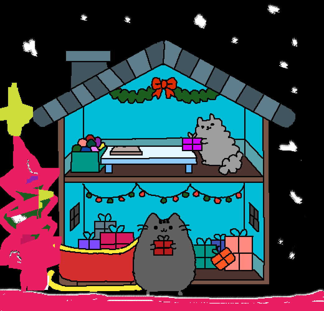 Editing happy chipmas - Free online pixel art drawing tool - Pixilart