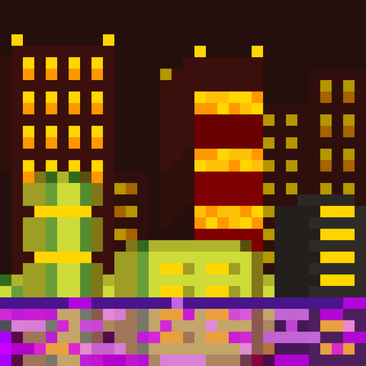 Pixilart - Chemical Plant Zone by ThePixelPocket