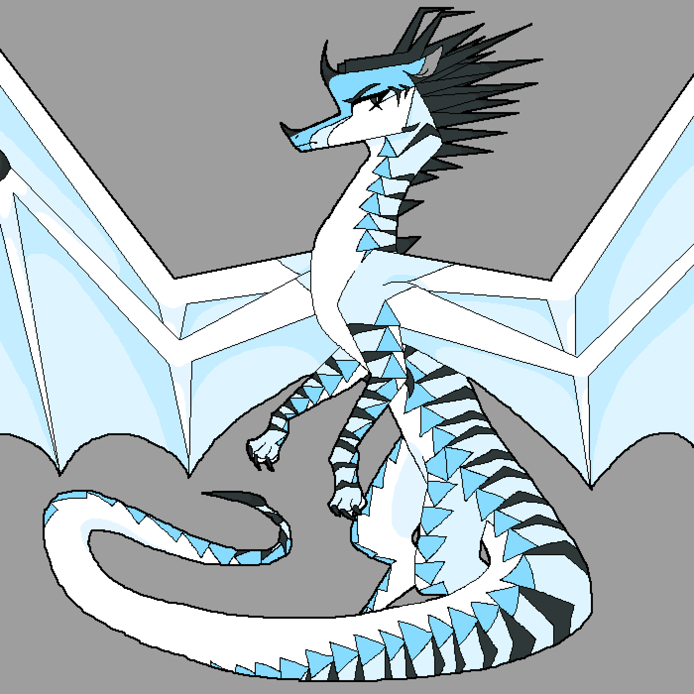 Pixilart Hive Ice Hybrid by LukewarmZero