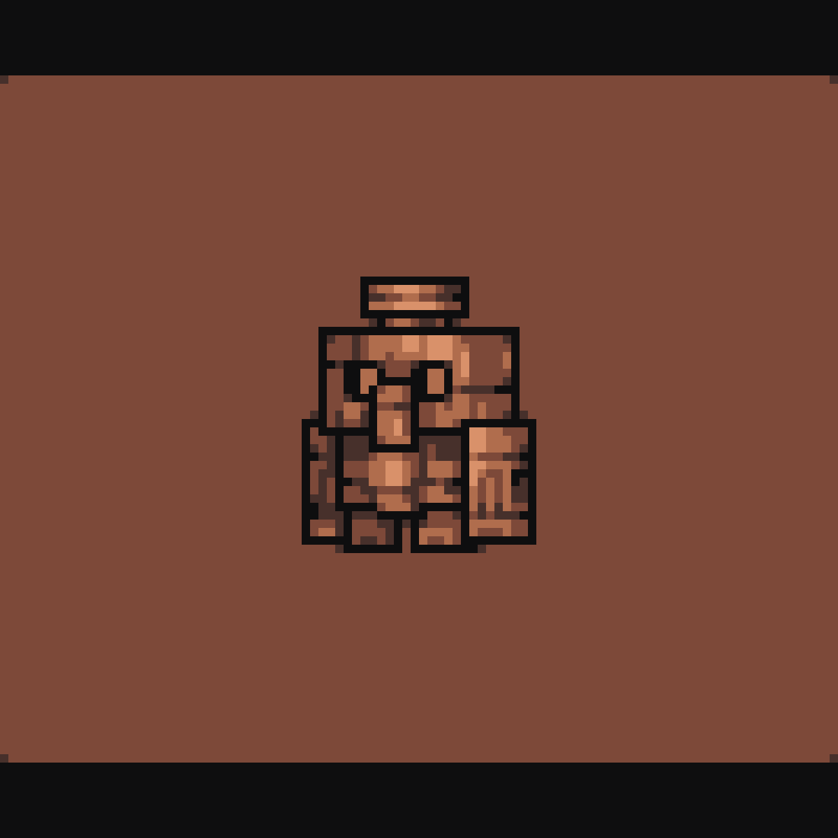 Pixilart Copper golem by AeaDraw