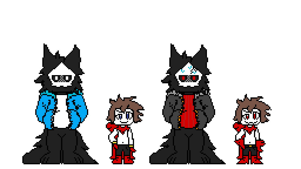 Pixilart - ChangedTale ChangedFell by ThatRand0mScug