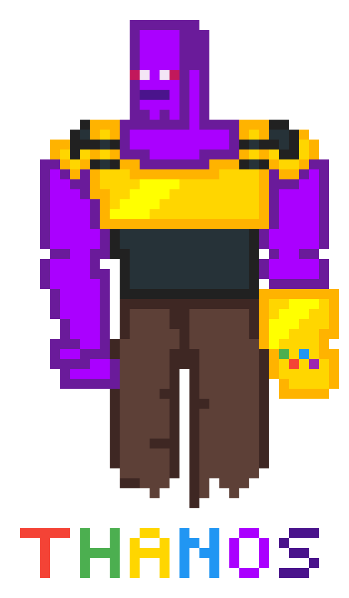 Pixilart - THANOS by SUAOfficial