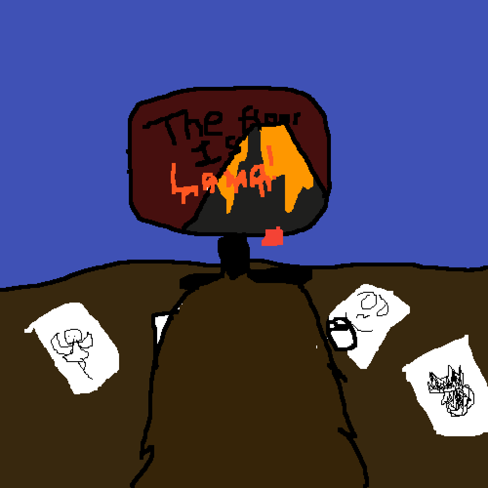 Pixilart the floor is lava meme part uno by NOOOBSTER