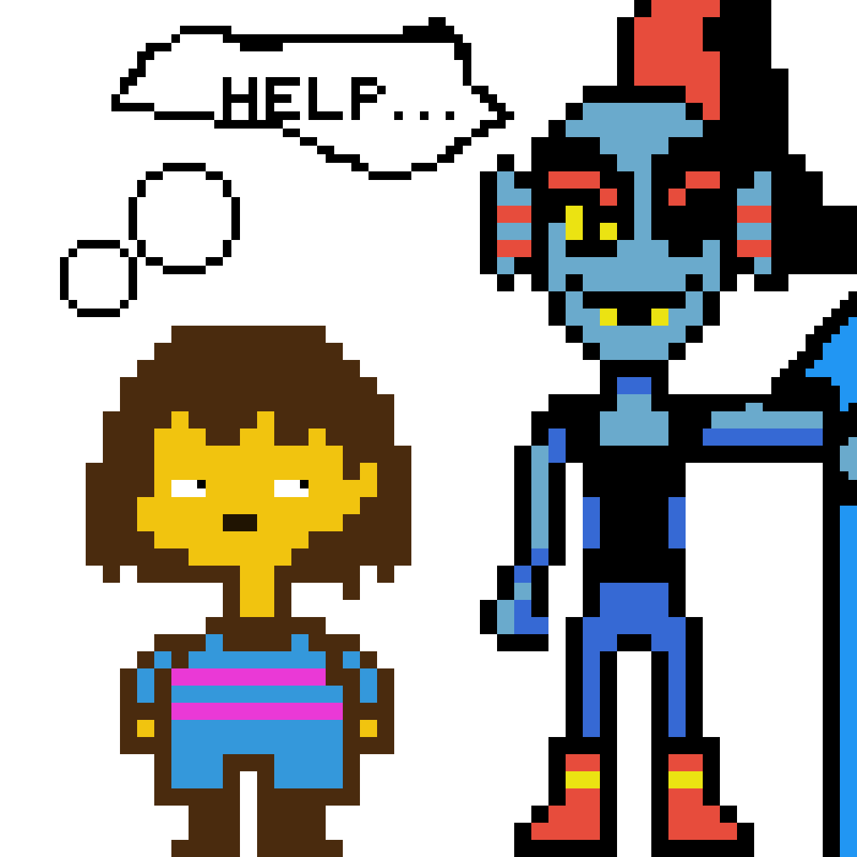 undertale XD by isaacdragons666