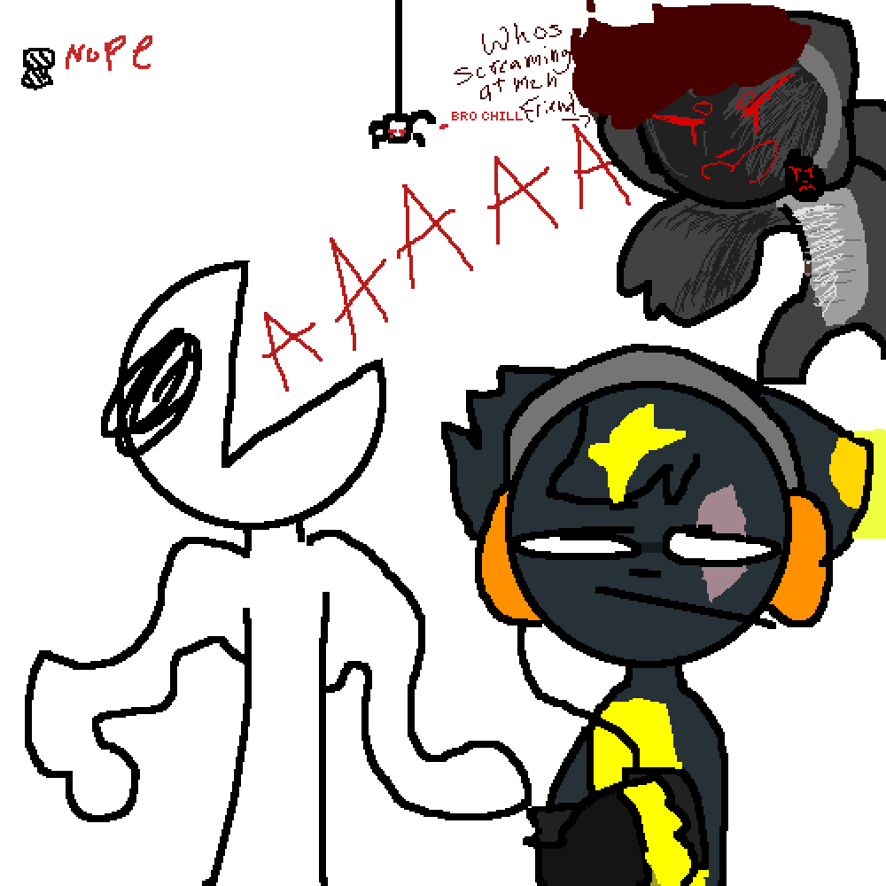 pixilart-who-der-to-scream-by-warriorlynx