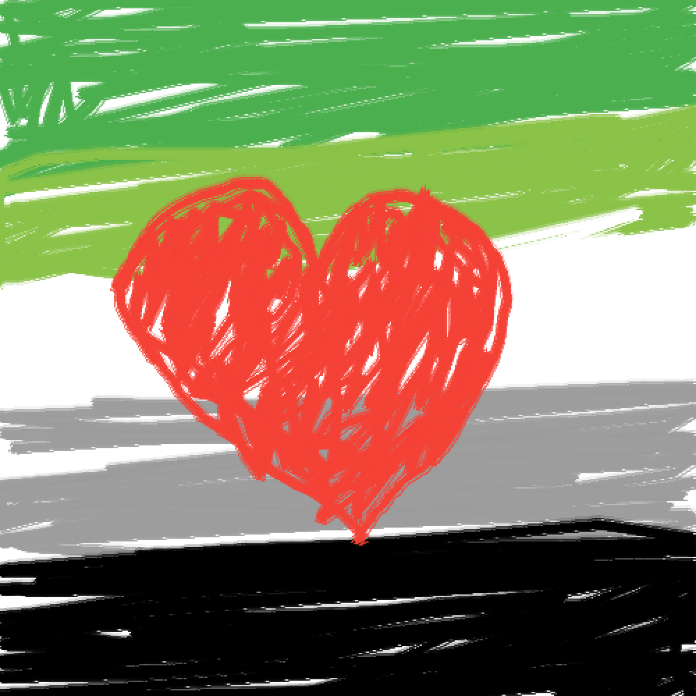 Pixilart - aromantic flag by ThatGoat