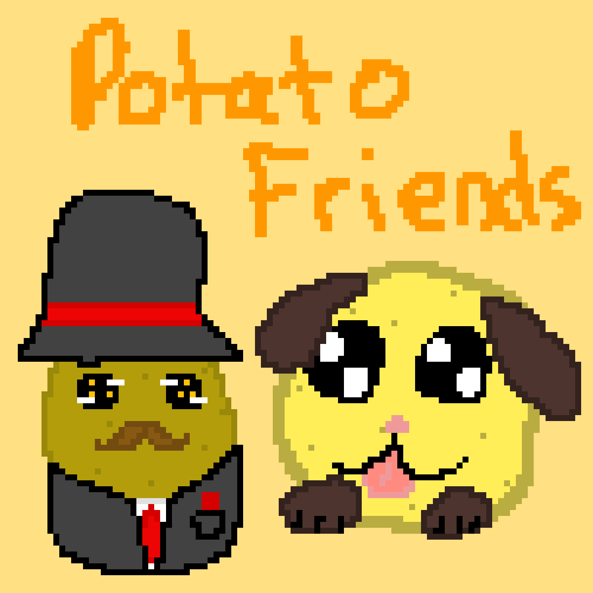 Pixilart Potato drawing challenge by craftydrawings