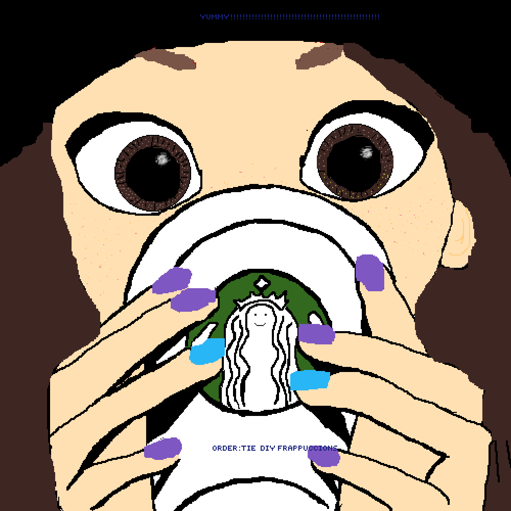 Editing Starbucks Free online pixel art drawing tool Pixilart