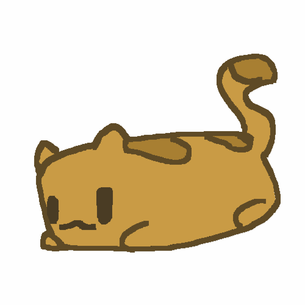 Editing floating loaf cat Free online pixel art drawing tool Pixilart