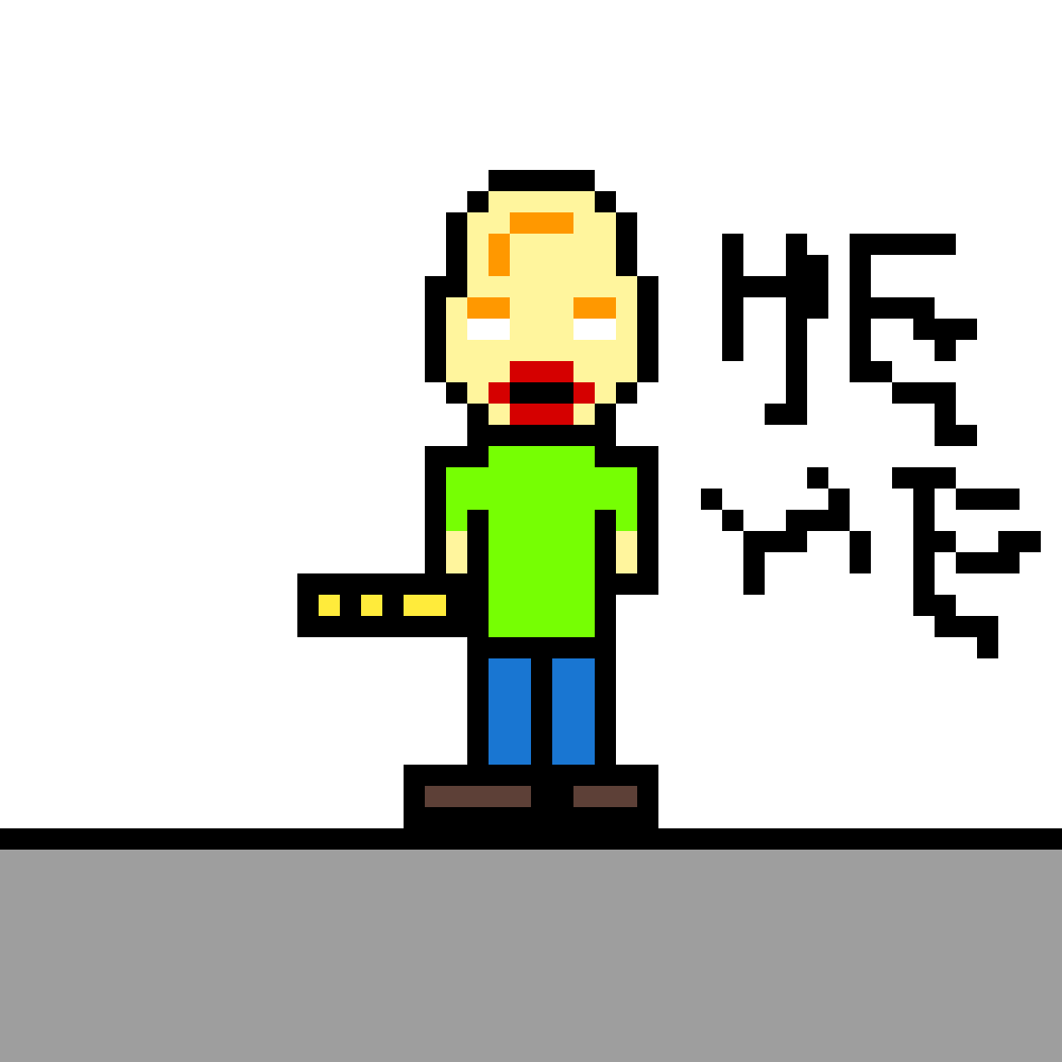 BALDII !!?!?!? by happygamerdog