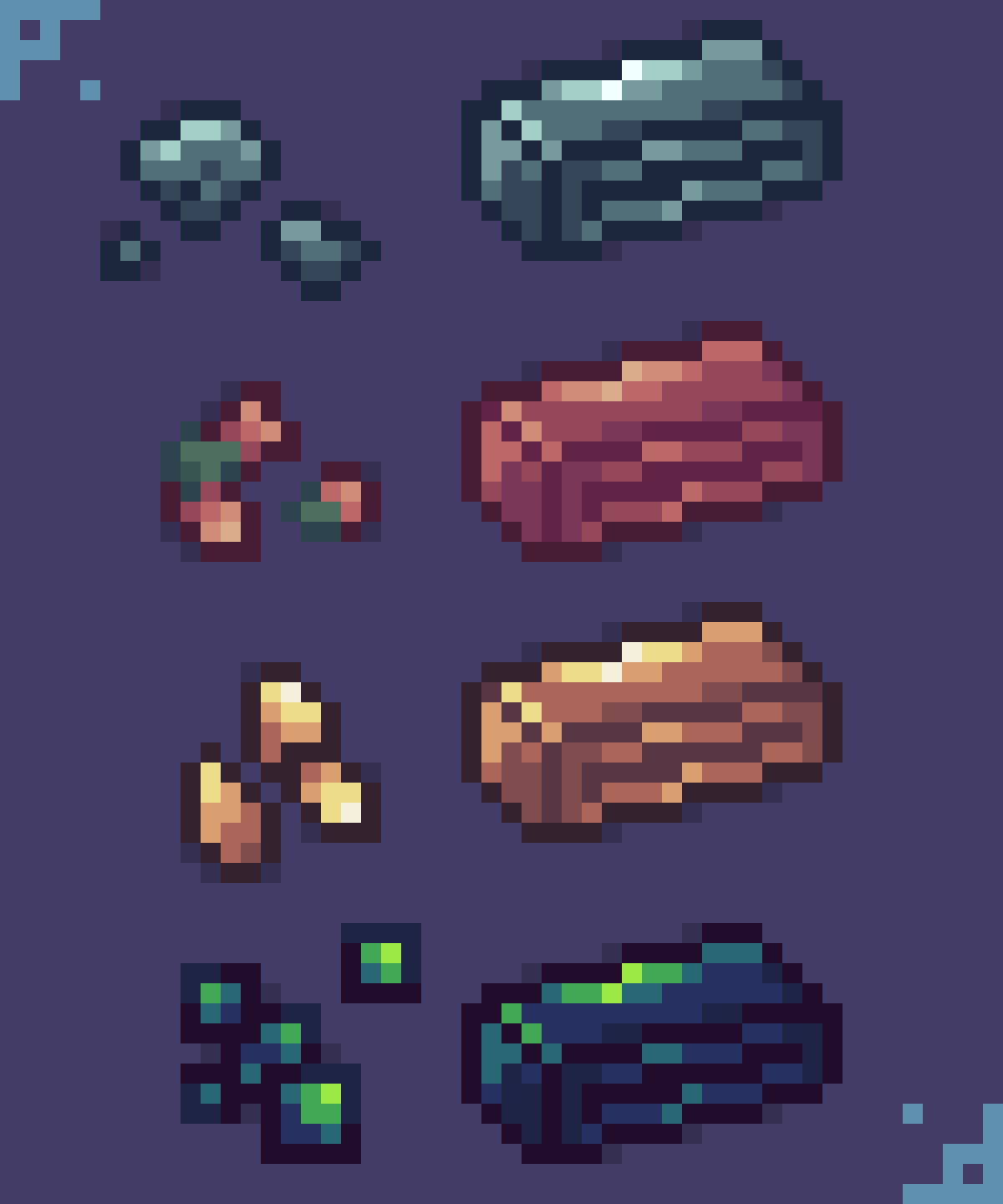 Pixilart Metals by WhyAmIPurple