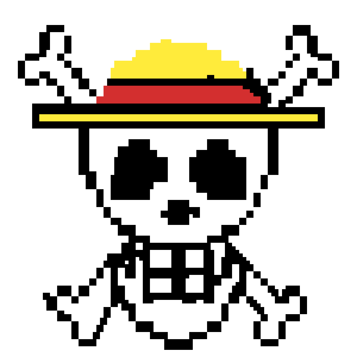 Pixilart ONE PIECE SKULL by KaidenRSL