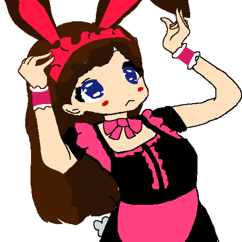 Editing cute bunny - Free online pixel art drawing tool - Pixilart