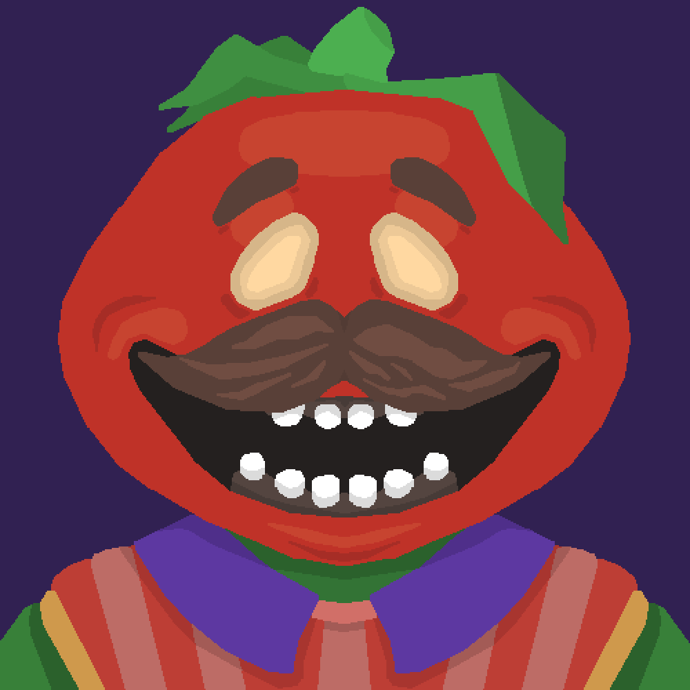 Pixilart Tomato Head. by WatchfulEye