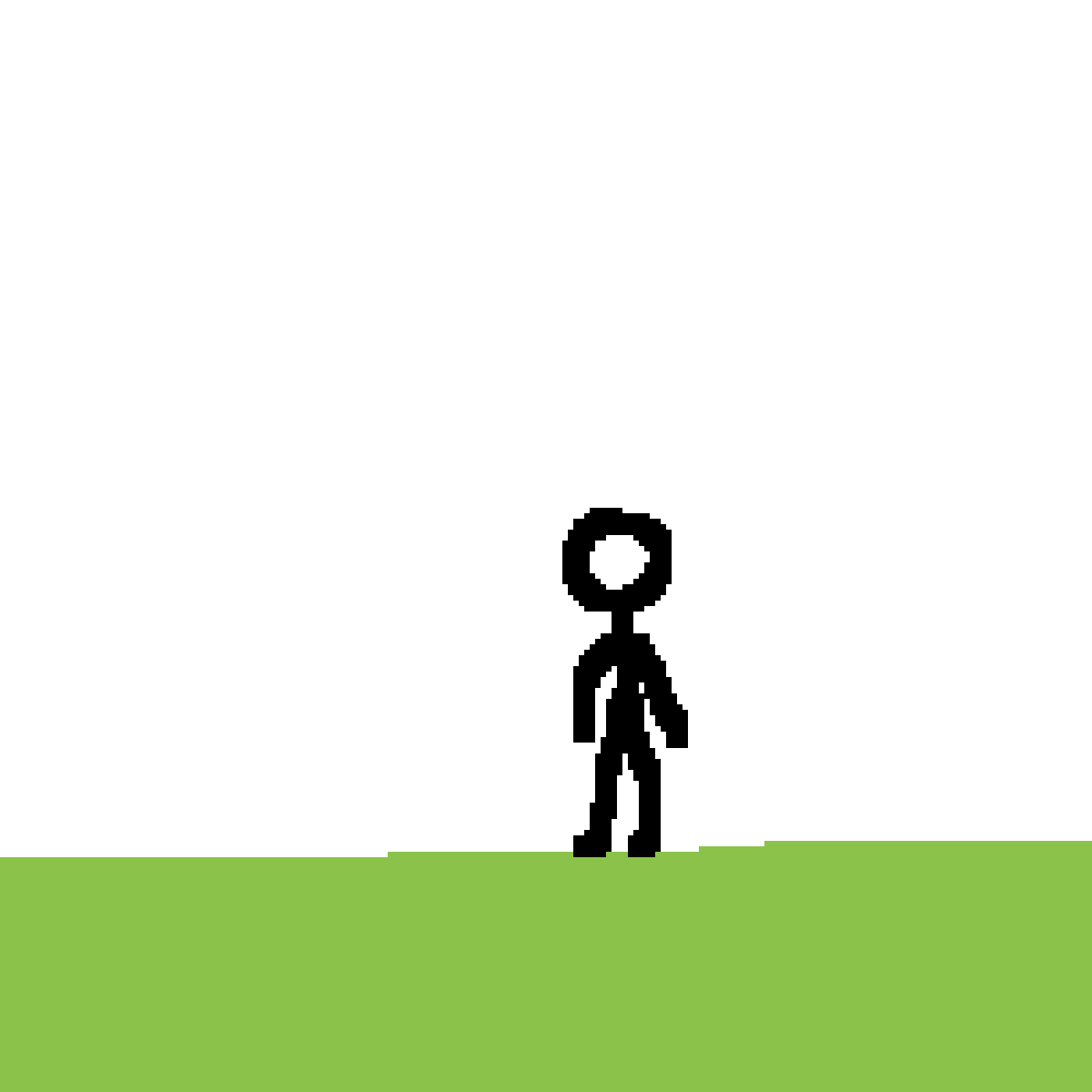 Stickman Running Animation Gif