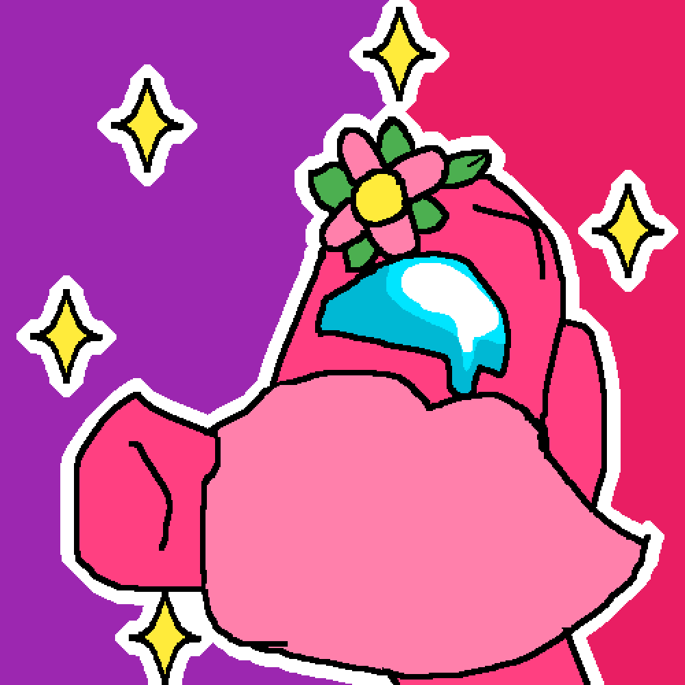 Pixilart Cute Pink By Among Us Pink