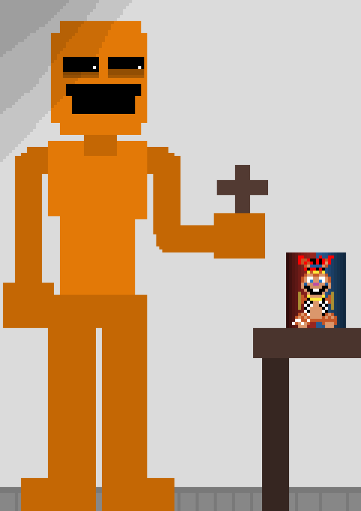 Pixilart - read fnaf in the flesh by chaoticshoe