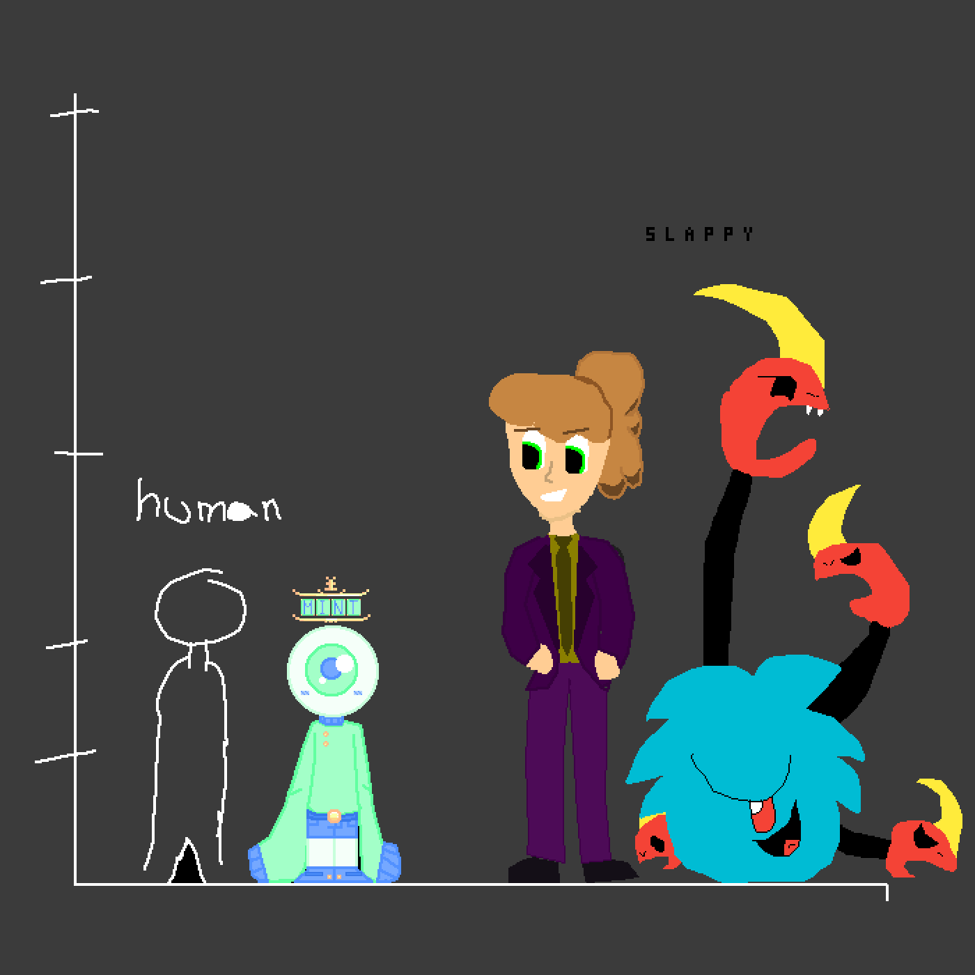 Pixilart Because S L A P P Y exists by Frostbula20