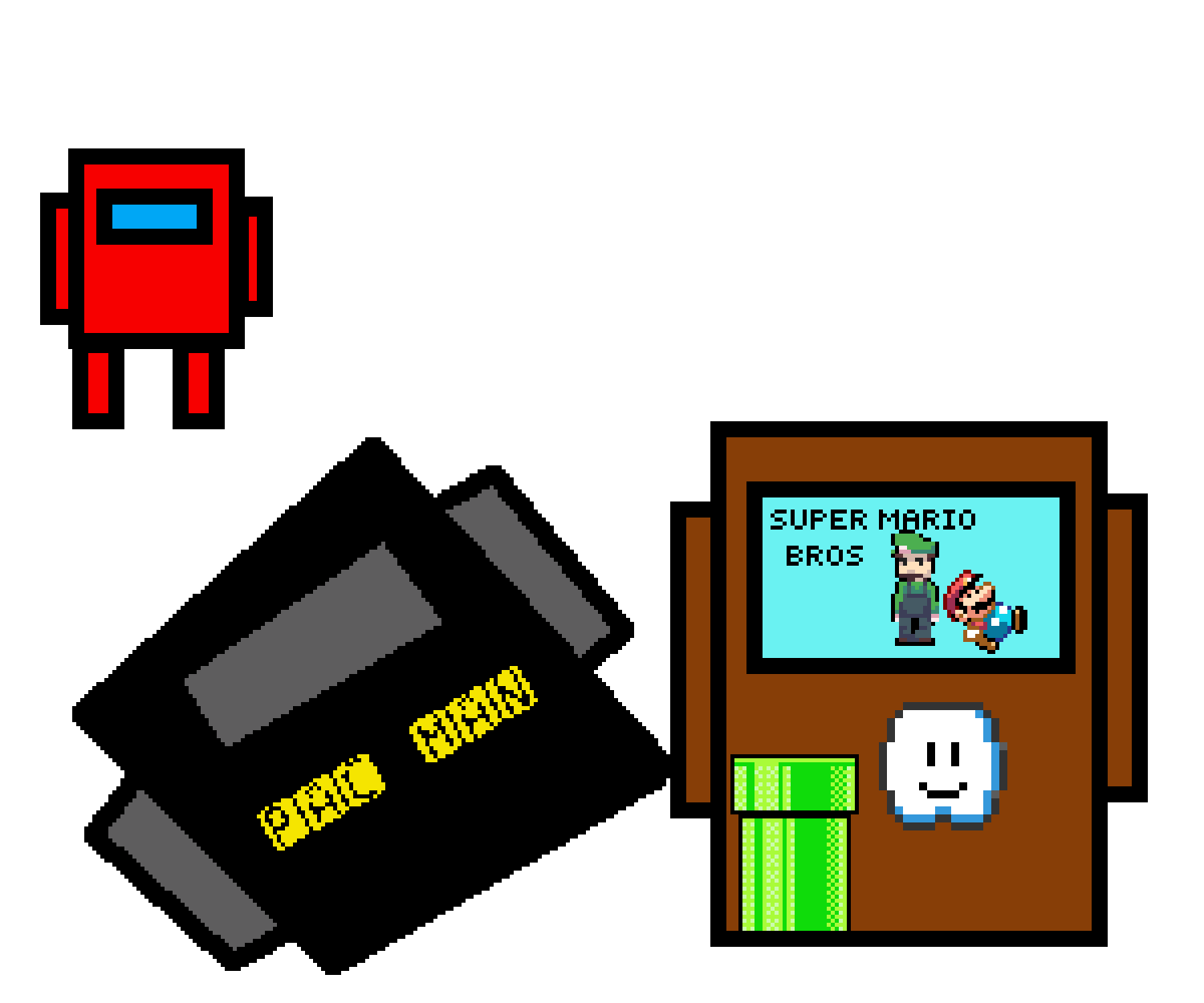 Pixilart Game Cartridges by ShadowArt999