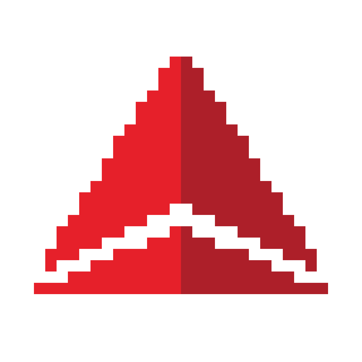 Pixilart - Delta Airlines Logo by Maple-Kerman, image size:1184x1184