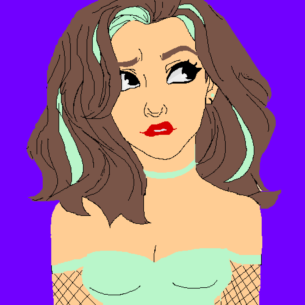 Editing Mint green Free online pixel art drawing tool Pixilart