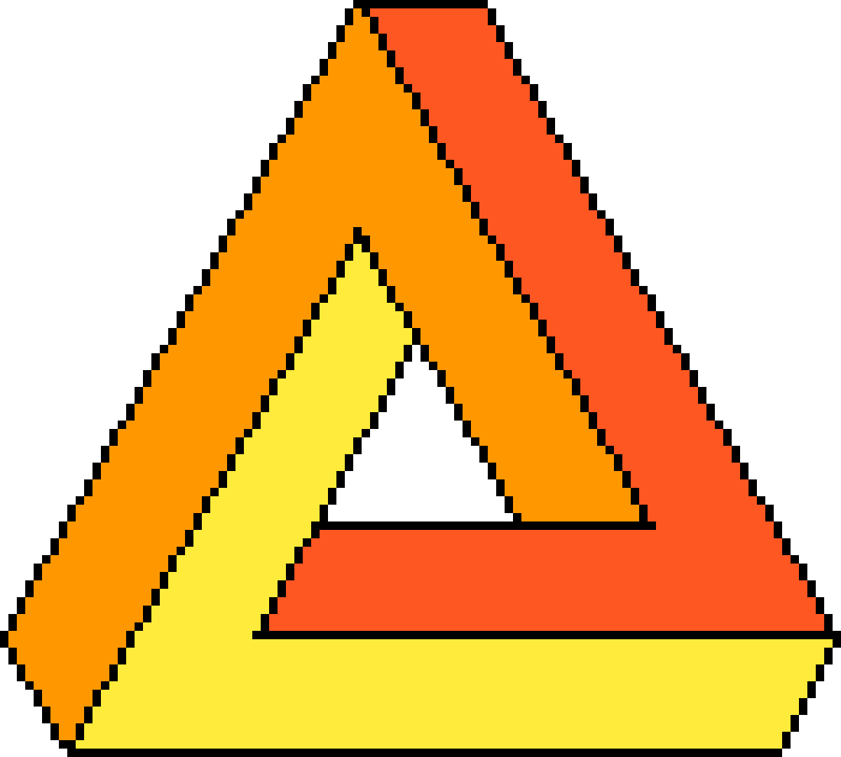 Pixilart Never Ending Trangle By Methodz