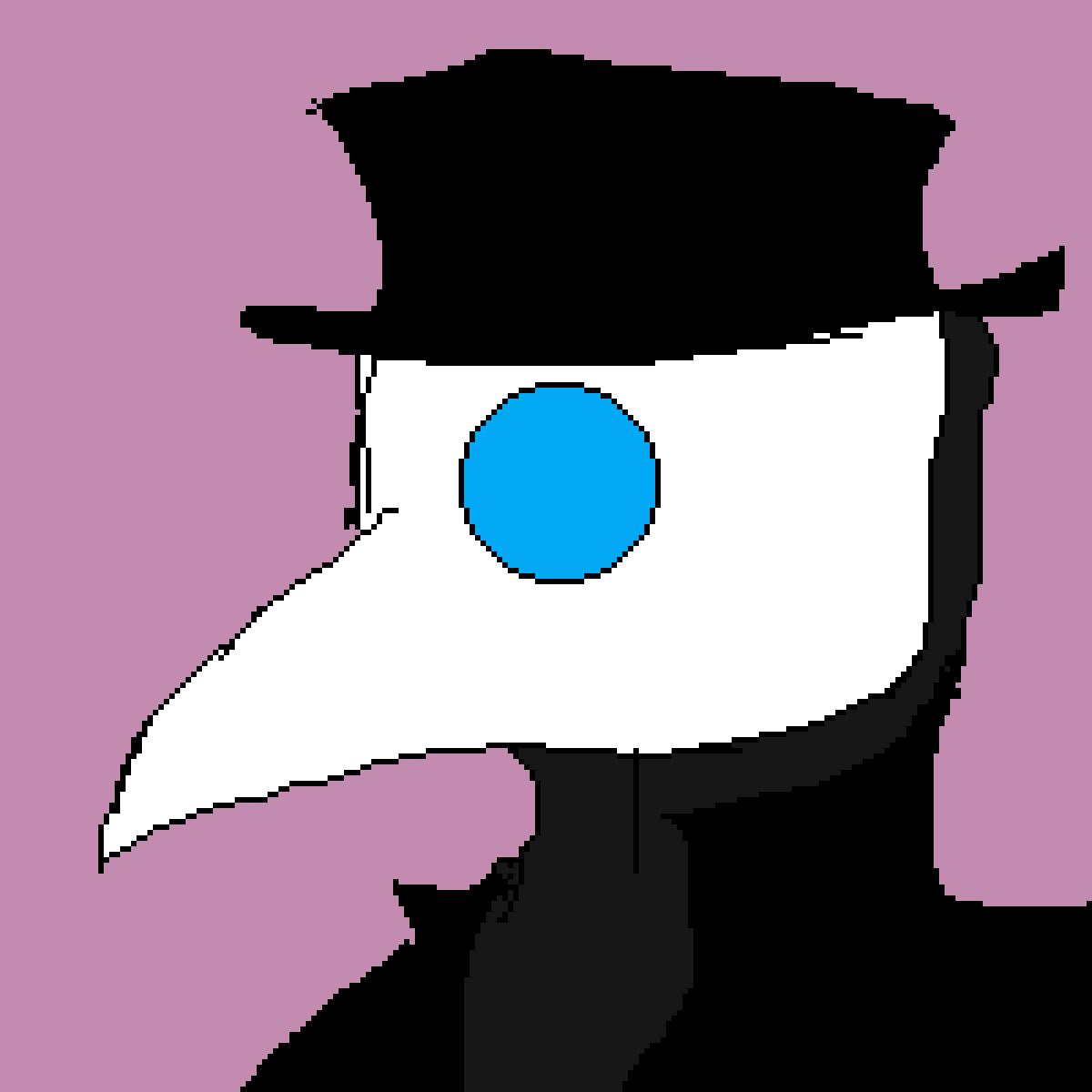 Editing plague doctor heart gif tweening test Free online pixel art
