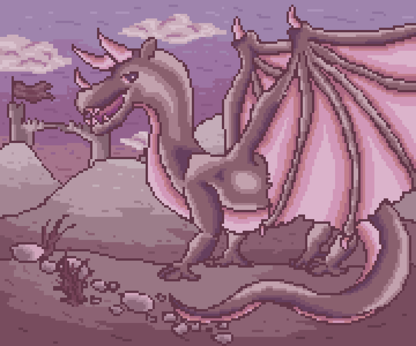 Pink Dragon