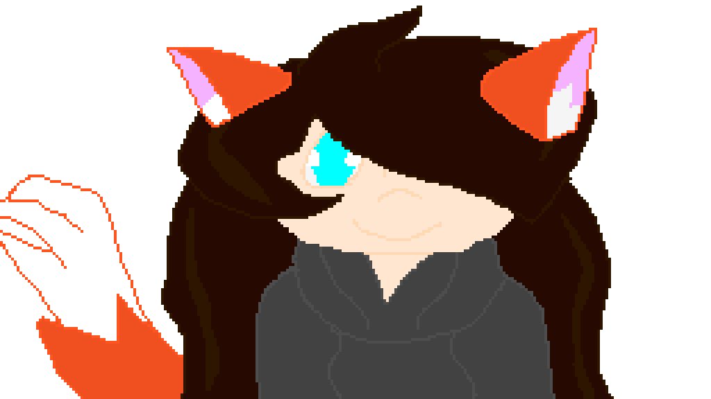 Pixilart - anime fox by Sallyfox150