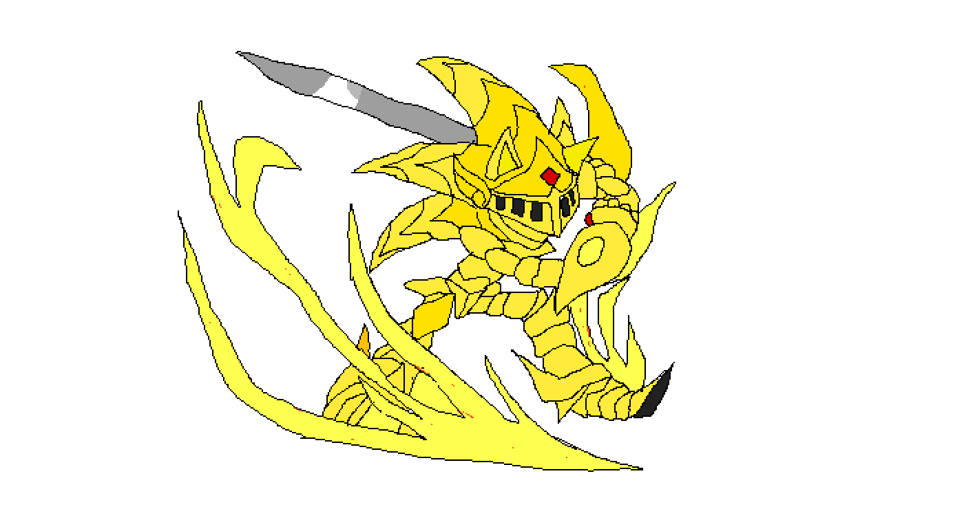 Pixilart - Excalibur Sonic by Sonic-Gamer