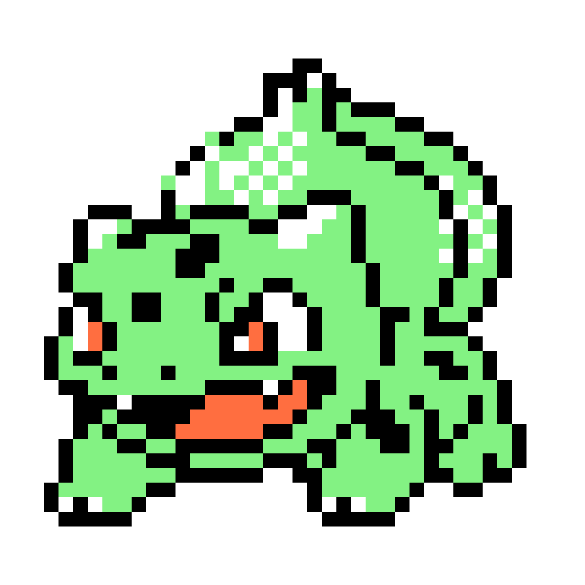 Pixilart Bulbasaur Gen 2 by GamerGirlH