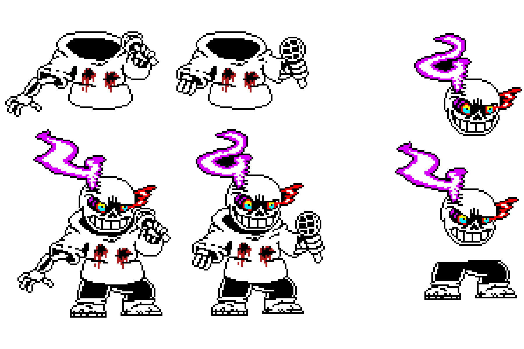FNF DT Sans sheet