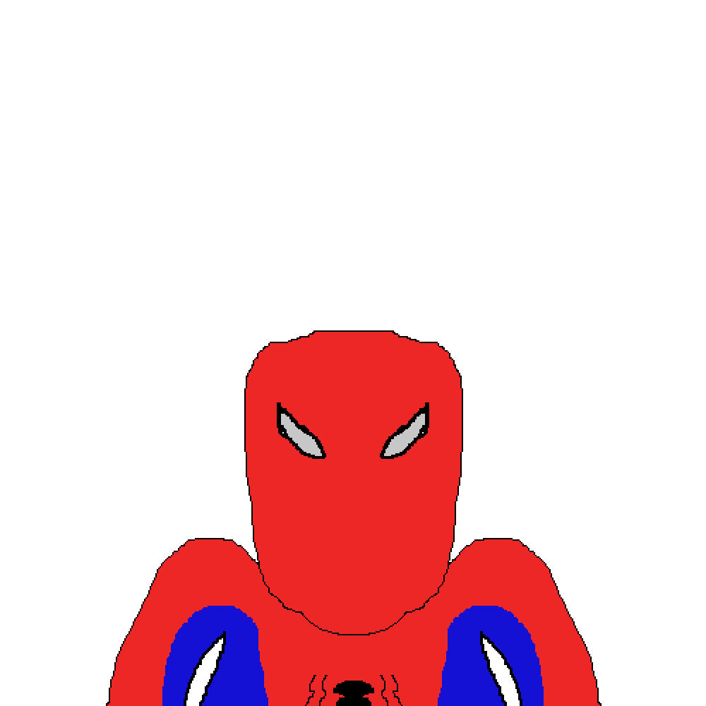 Editing Spider Man Eye Test Free Online Pixel Art Drawing Tool Pixilart
