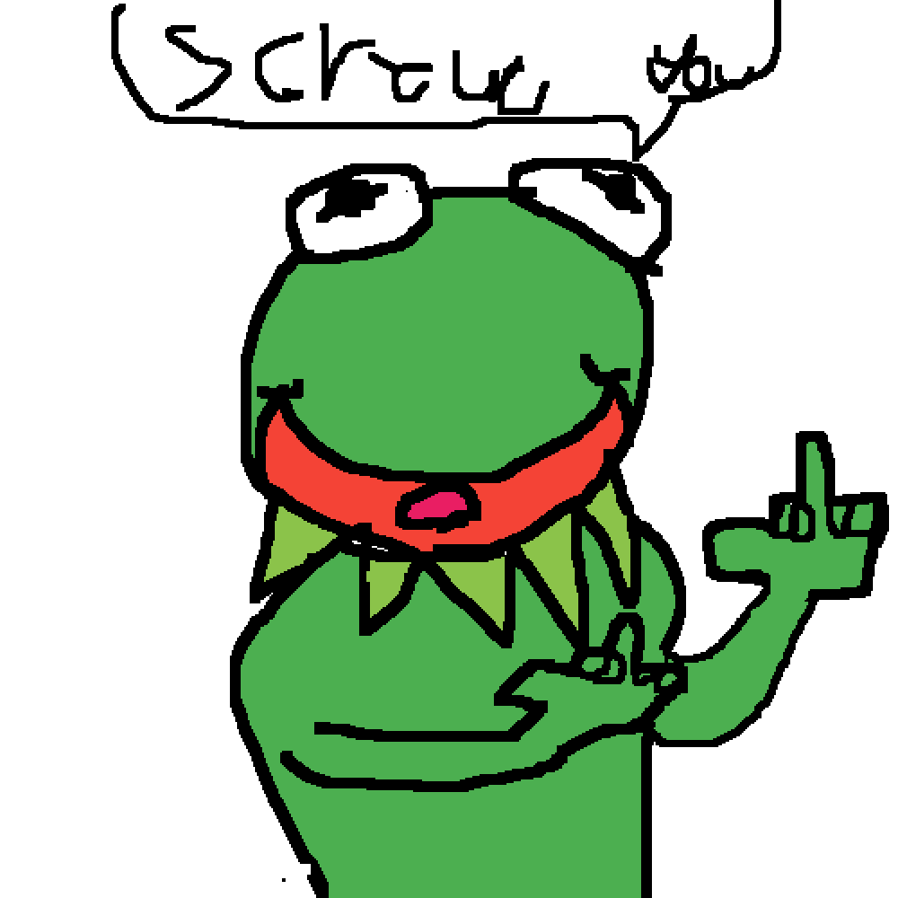 Kermit The Frog Tik Tok Painting