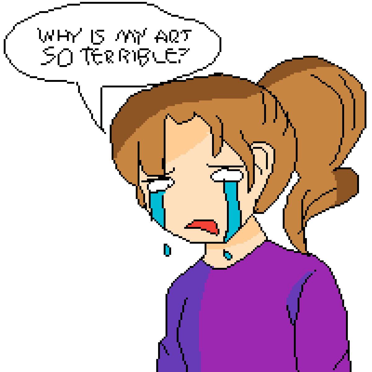 Pixilart Why Is My Art So Terrible? by Sugar88