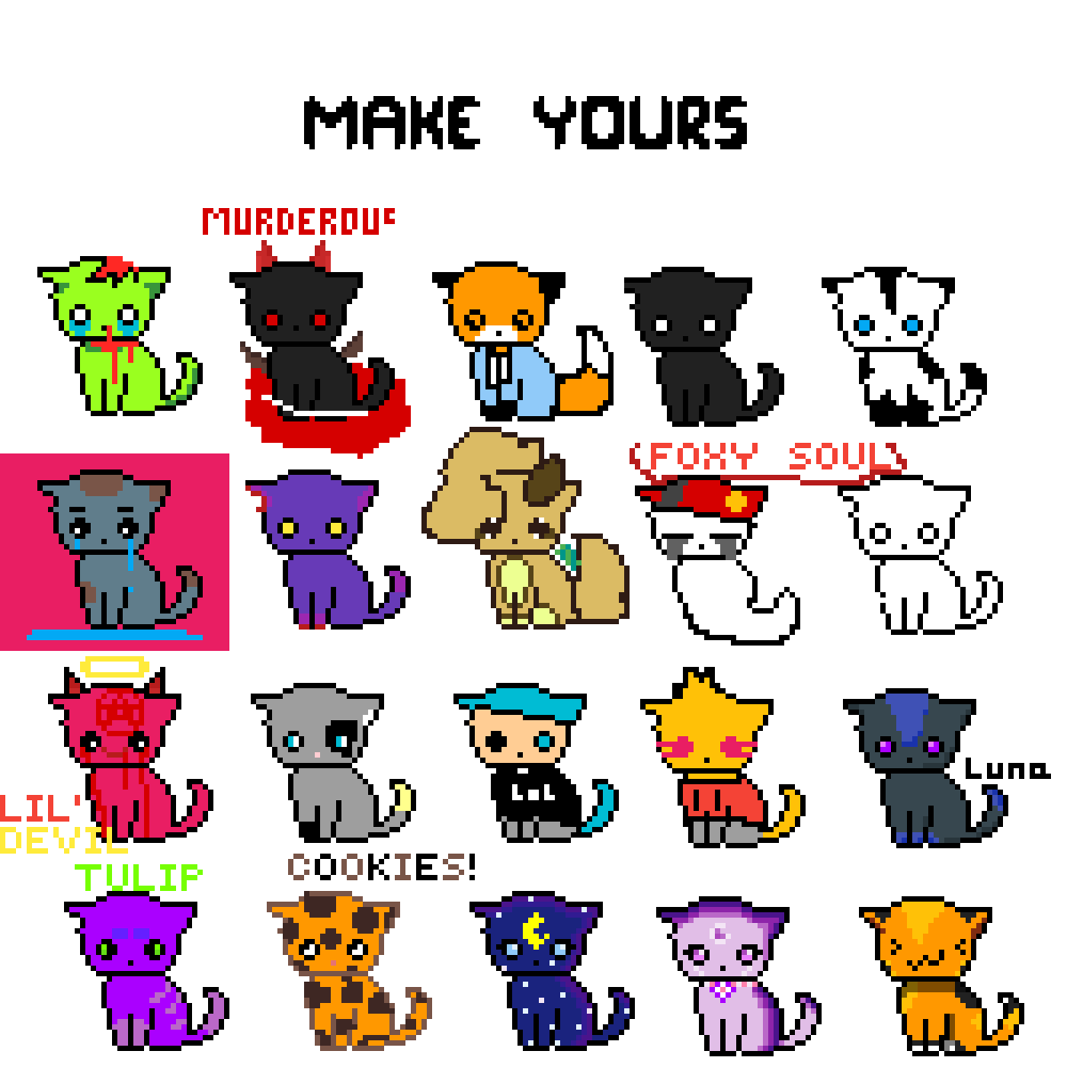 Pixilart - make a cat! by graystillplays