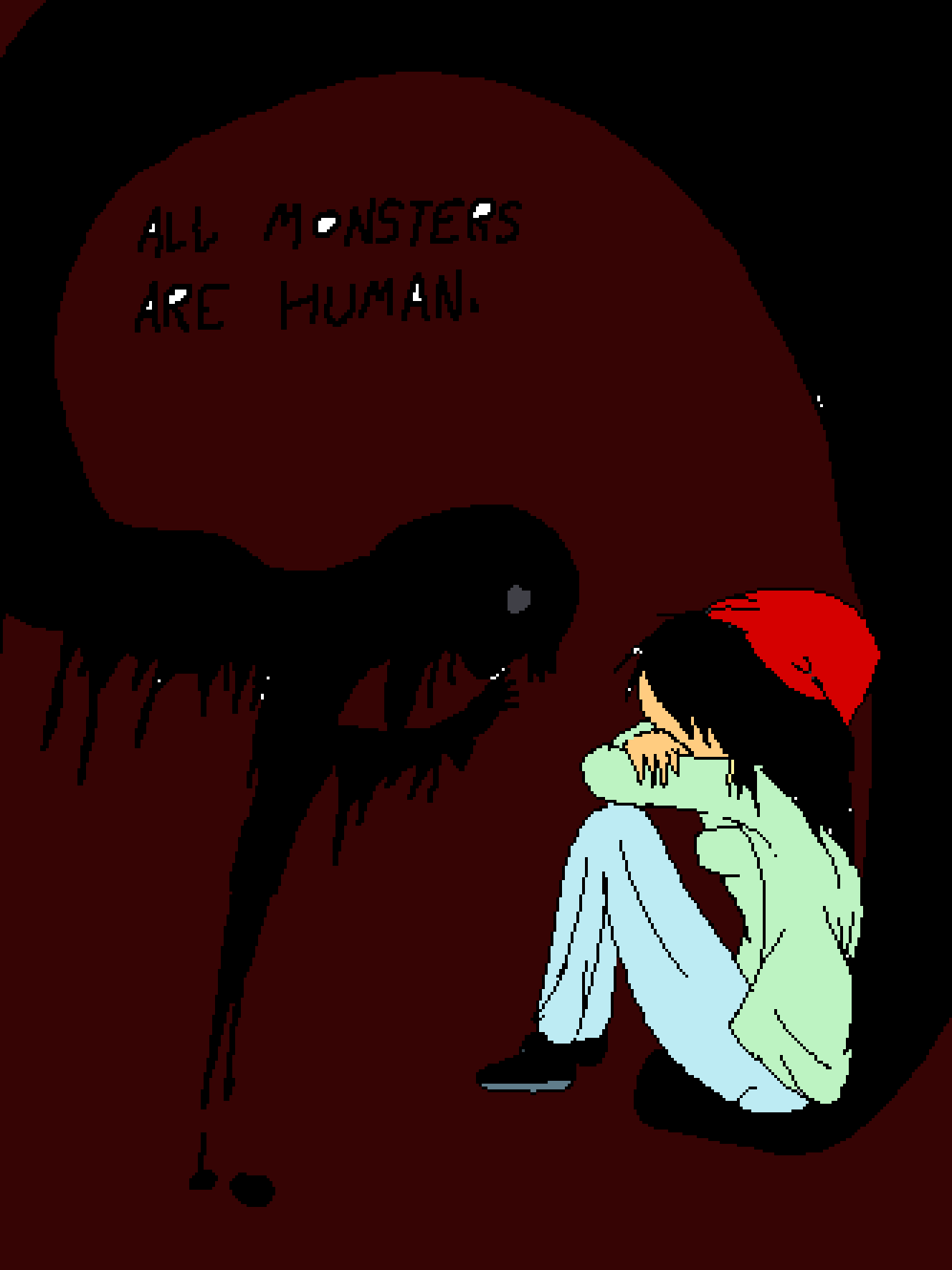 Pixilart Monsters Are Humans By Choi Nam Ra Pixilart Monsters Are Humans By Choi Nam Ra