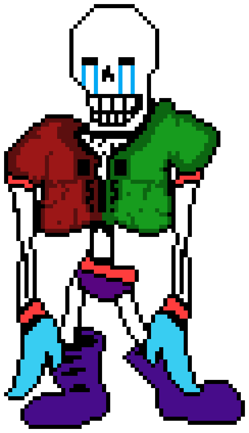 Editing He Finally Grew a Spine Free online pixel art drawing tool