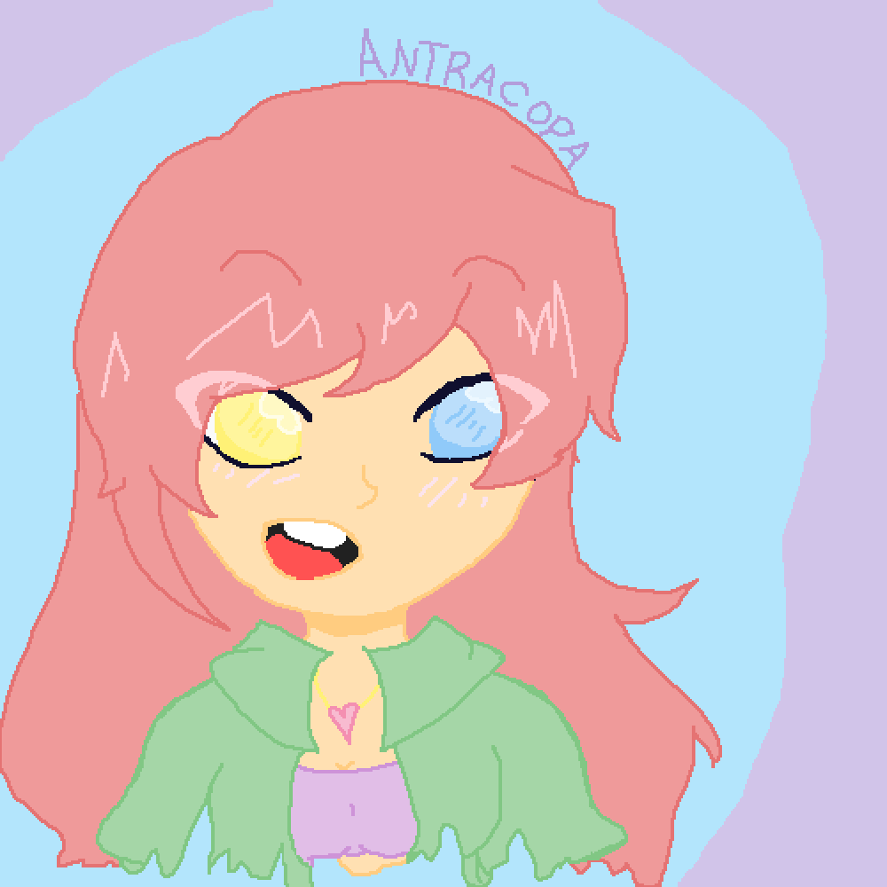Not my art just colored