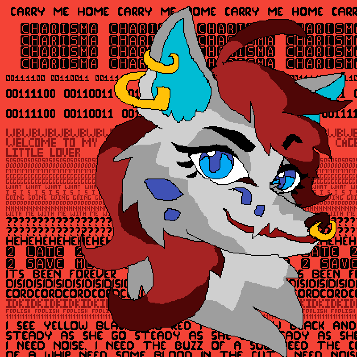 Charisma the Wolf by MuffinPugHugs