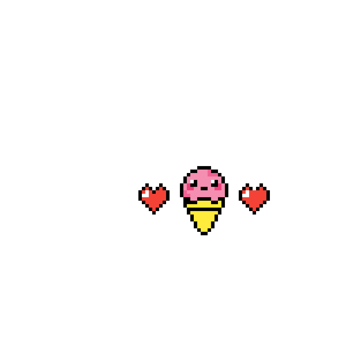 Editing Pixel art ice cream Free online pixel art drawing tool Pixilart